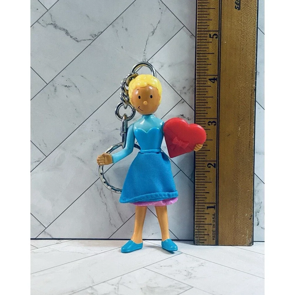 Vintage 1999 McDonald’s Doug's 1st First Movie Patti Mayonnaise Keychain Figure